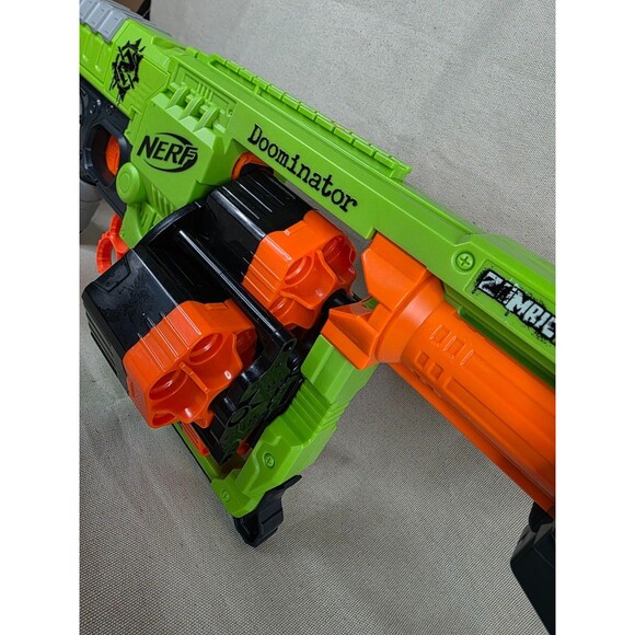 Nerf Zombie Strike Doominator 24 Dart Gun Blaster Zombie Blaster Tested Works - Picture 2 of 7